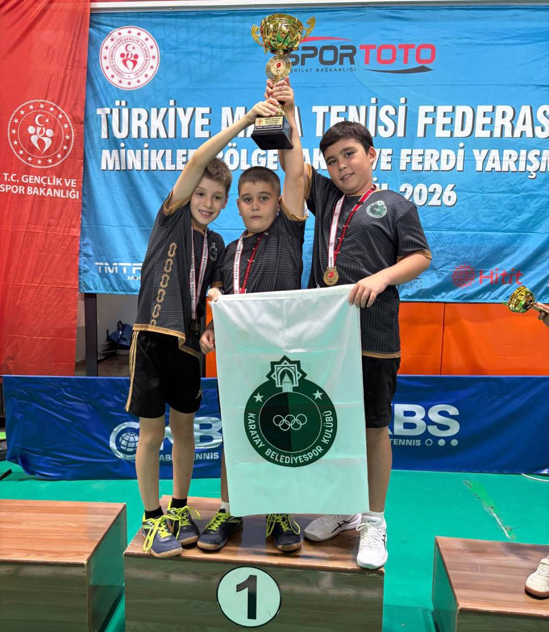 Karatay'da masa tenisinde yeni başarı 3